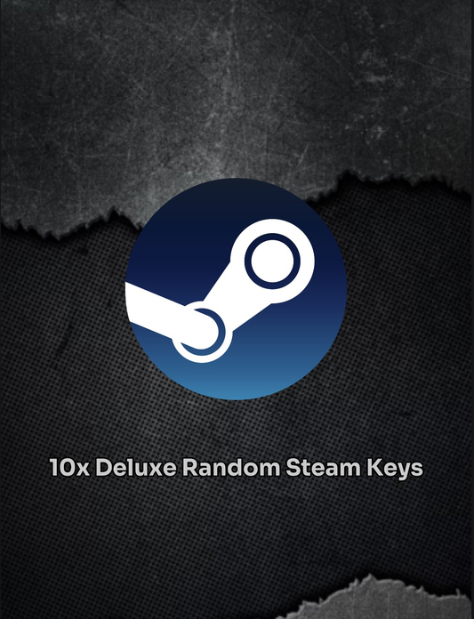 10x Deluxe Random Steam Keys
