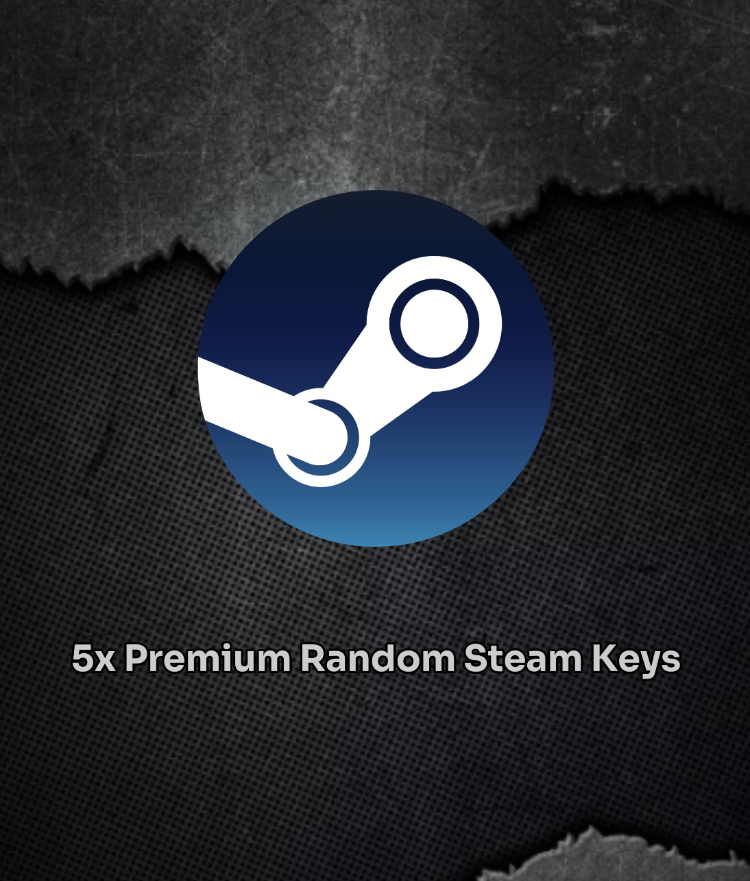 5x Premium Random Steam Keys