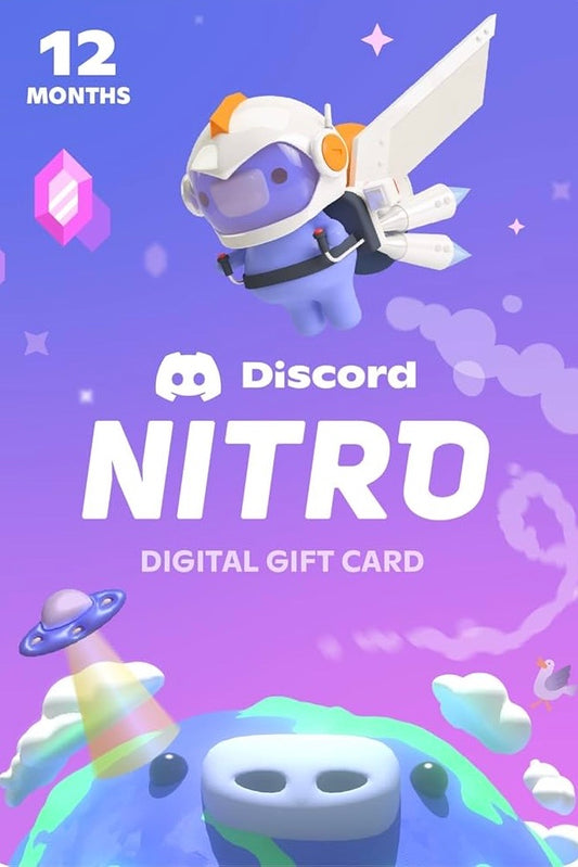 Discord Nitro 1 Year Subscription Code