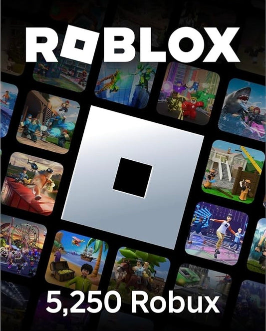 5250 Robux eCard