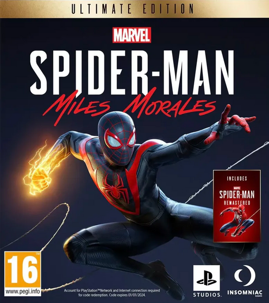Spider-Man: Miles Morales Ultimate Edition PS4 Account
