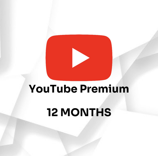 YouTube Premium 12 Months Subscription Account